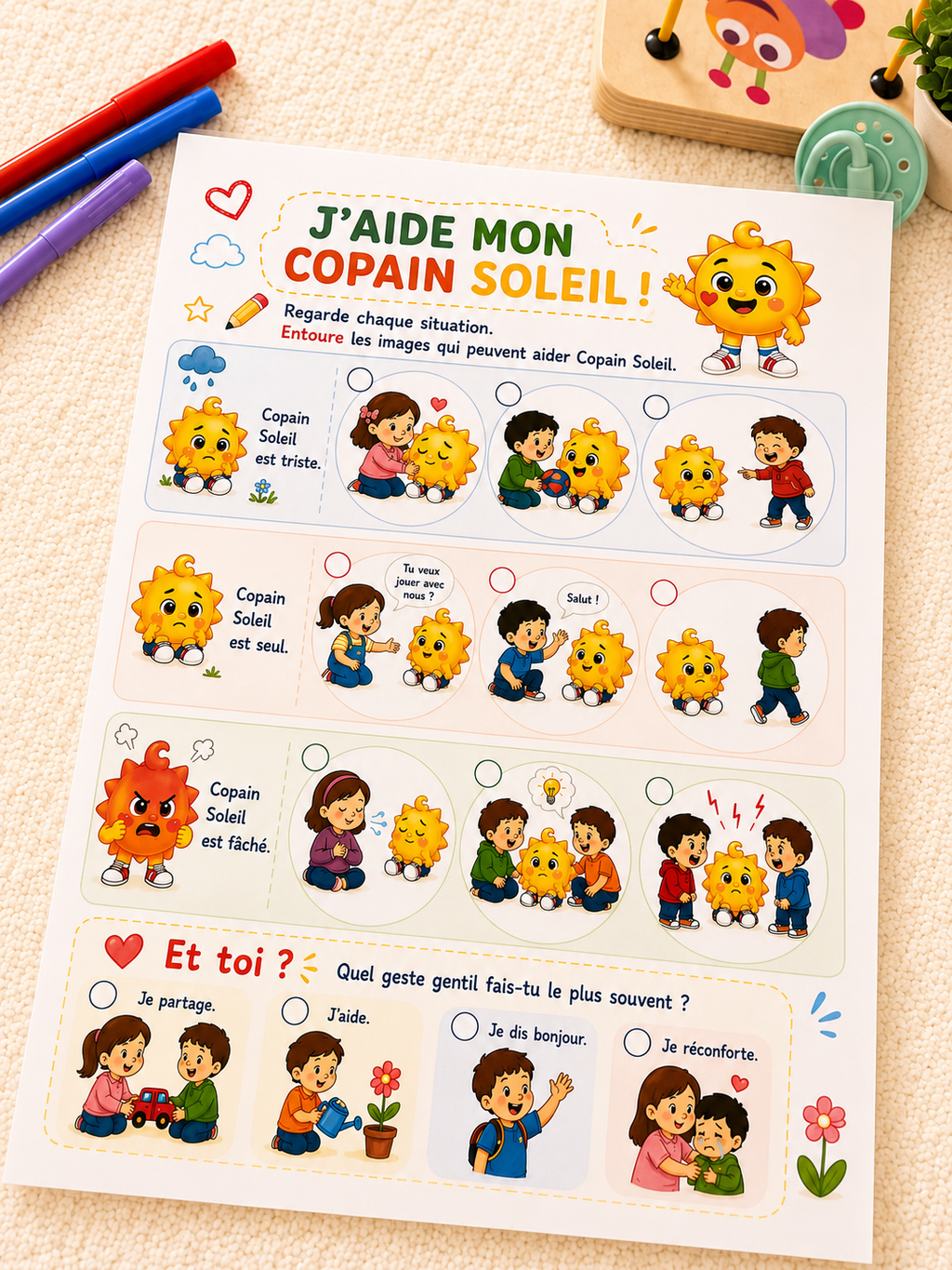 Les Petits Soleils – Tome 1