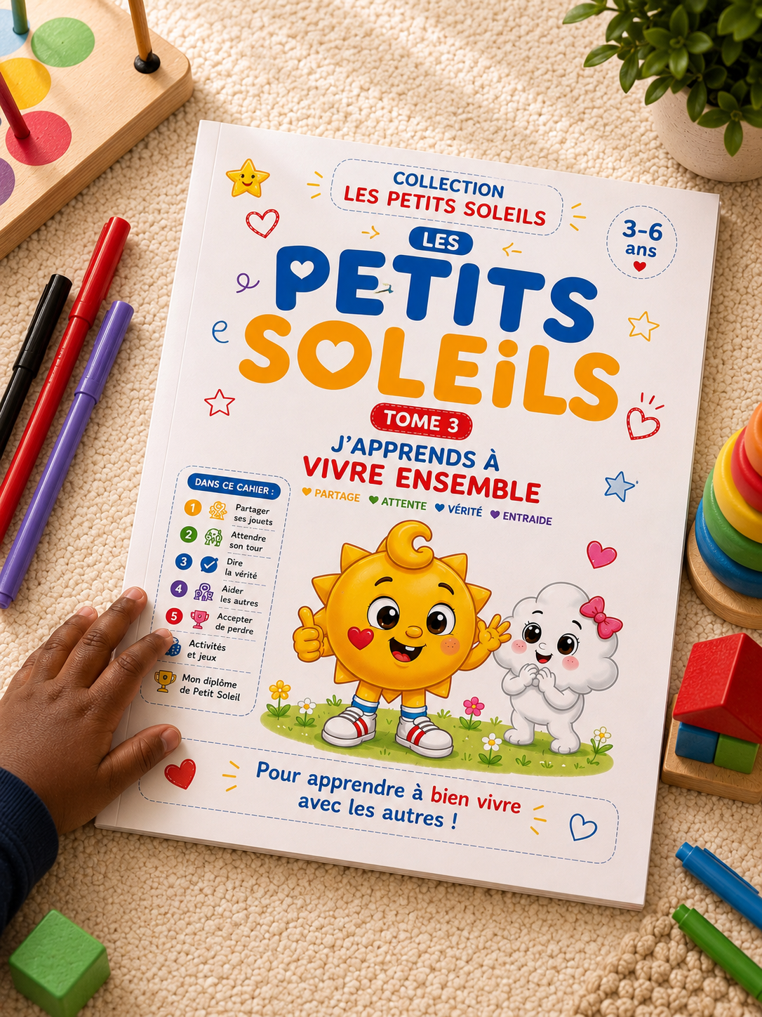 Les Petits Soleils – Tome 3 : J'apprends à vivre ensemble